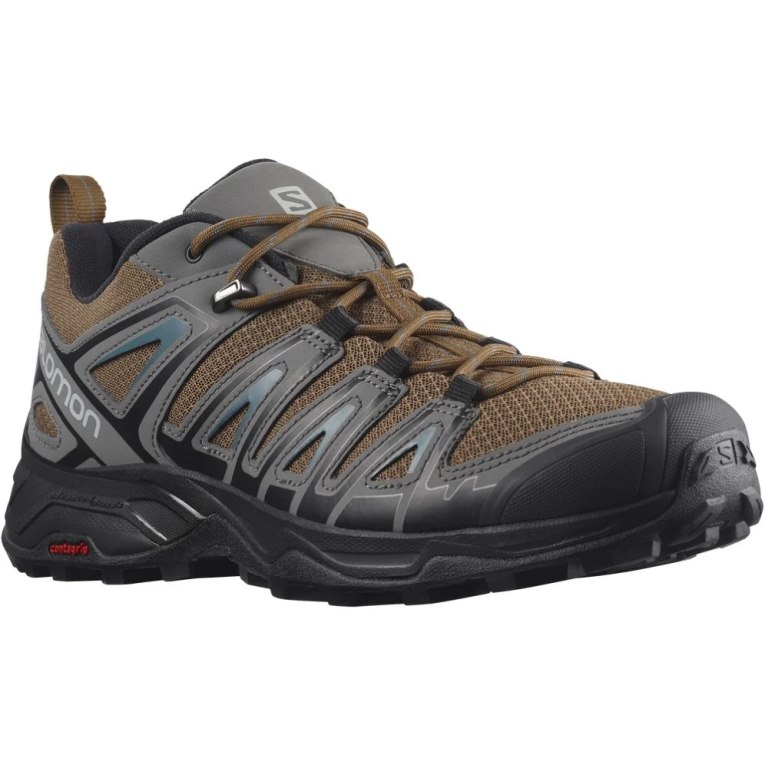 Tenis Senderismo Salomon X Ultra Pioneer Hombre Marrom Grises | MX VPQX432